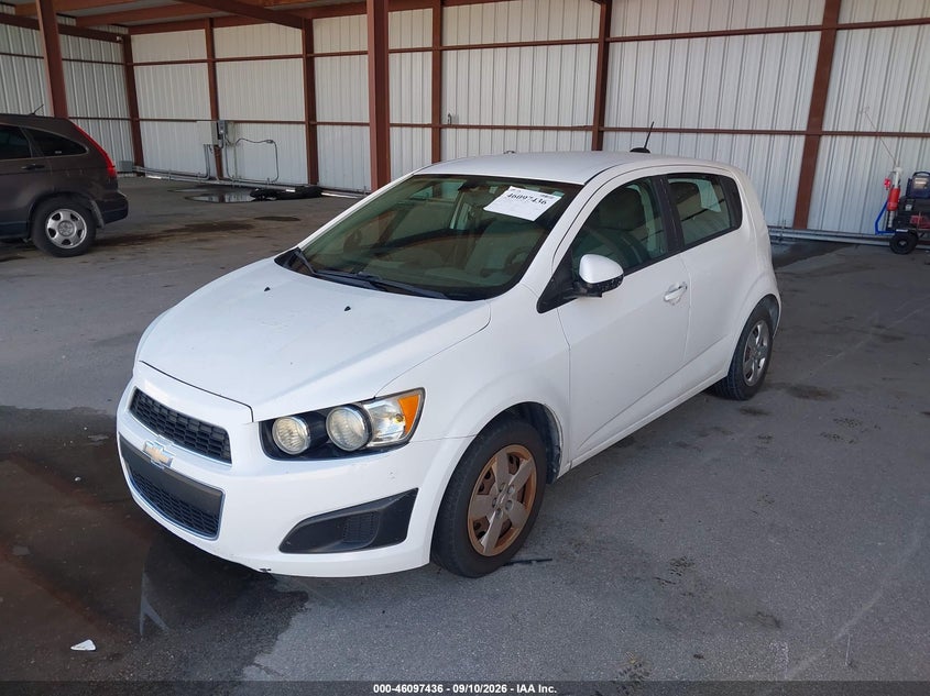 Vin: 1g1ja6sh9g4172658, lot: 46597094, chevrolet sonic ls auto 20162