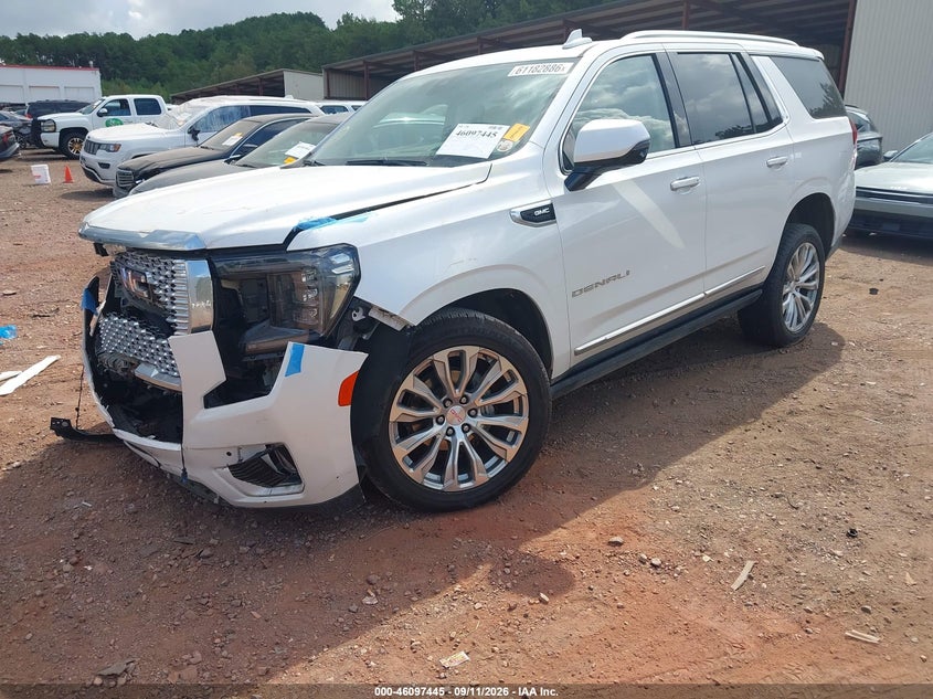 Vin: 1gks1dkl6nr355847, lot: 46597103, gmc yukon 2wd denali 20222