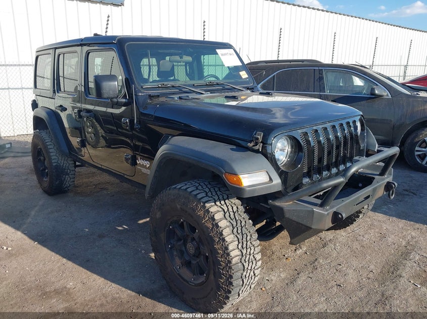 2018 JEEP WRANGLER UNLIMITED SPORT S 4X4