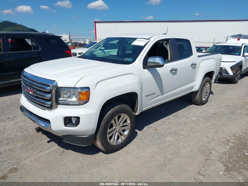 Vin: 1gtg6de37g1292323, lot: 46597122, gmc canyon slt 20162