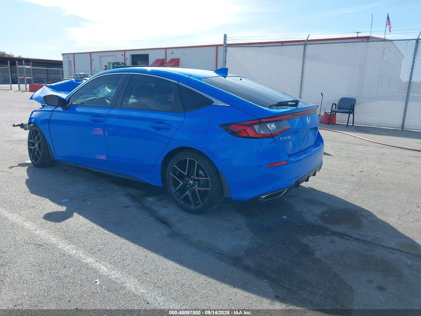 Vin: 19xfl1g85pe001410, lot: 46597158, honda civic sport touring 20233