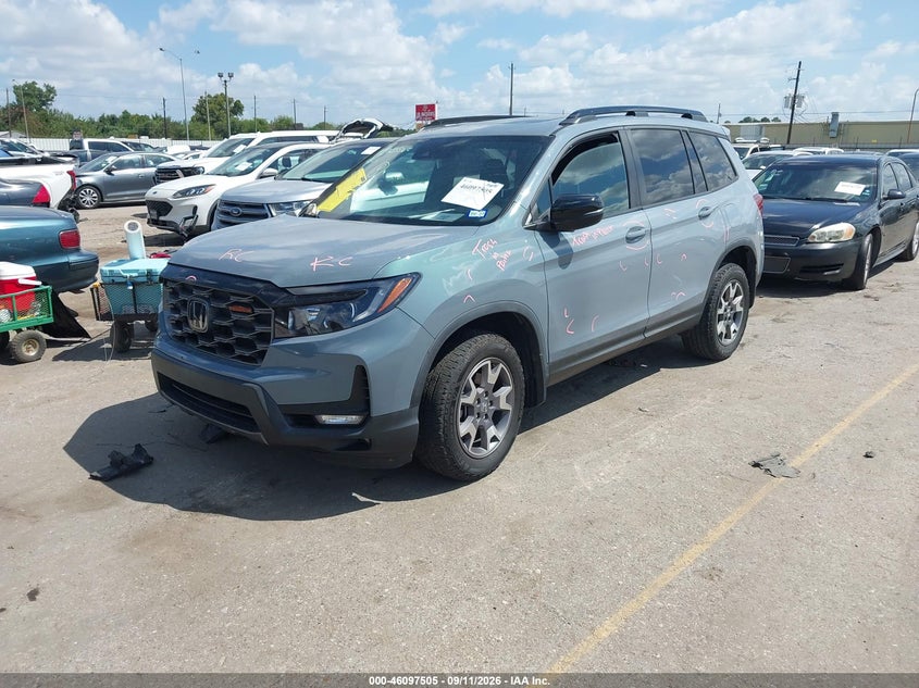 Vin: 5fnyf8h67pb017740, lot: 46597163, honda passport awd trailsport 20232