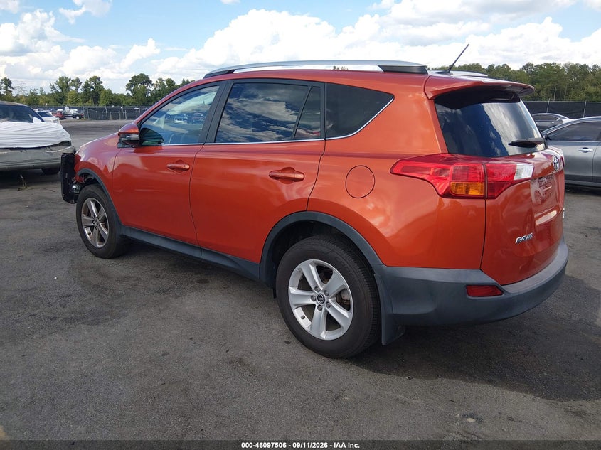 Vin: 2t3rfrev5fw333197, lot: 46597164, toyota rav4 xle 20153