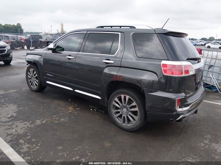 Vin: 2gkflre36h6197580, lot: 46597178, gmc terrain denali 20173
