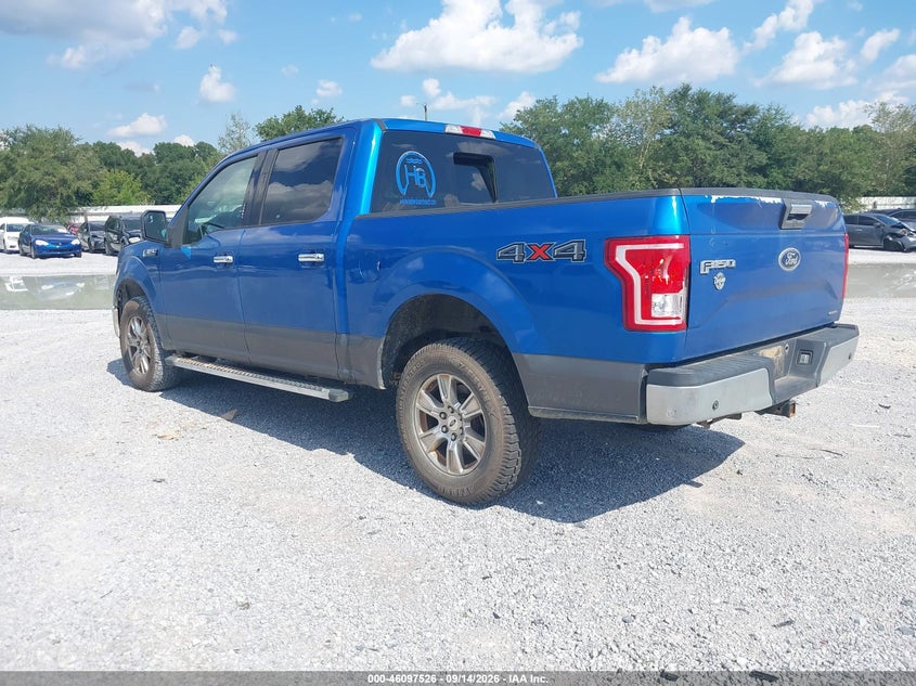Vin: 1ftew1ef7gkd75843, lot: 46597184, ford f-150 xlt 20163