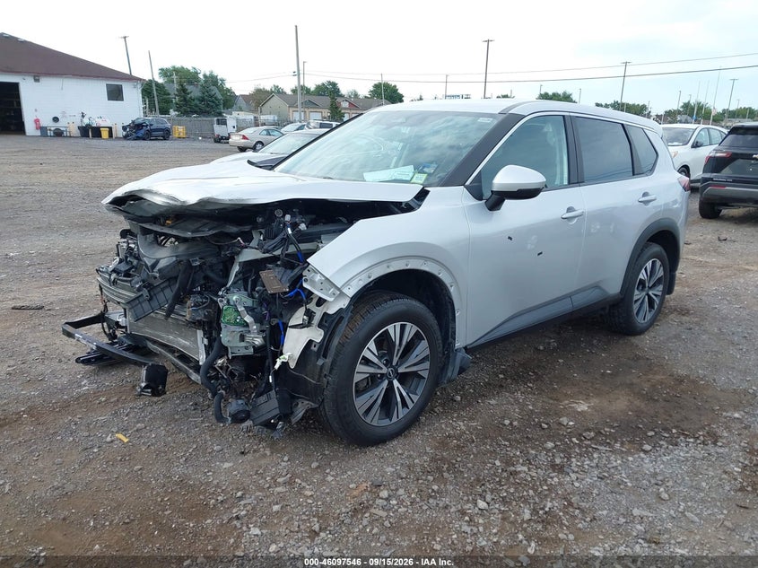 Vin: 5n1bt3bb5nc715468, lot: 46597204, nissan rogue sv intelligent awd 20222