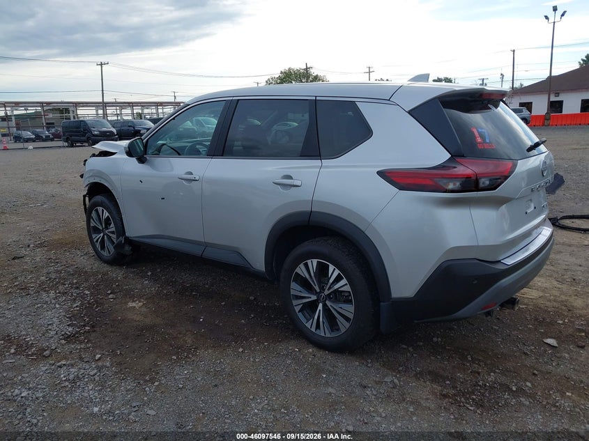 Vin: 5n1bt3bb5nc715468, lot: 46597204, nissan rogue sv intelligent awd 20223