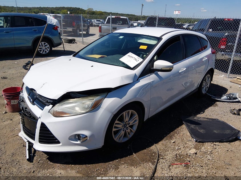 Vin: 1fahp3m20cl303140, lot: 46597220, ford focus sel 20122