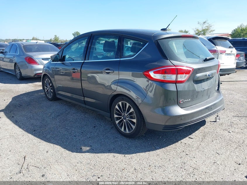 Vin: 1fadp5du0hl113101, lot: 46597221, ford c-max hybrid titanium 20173