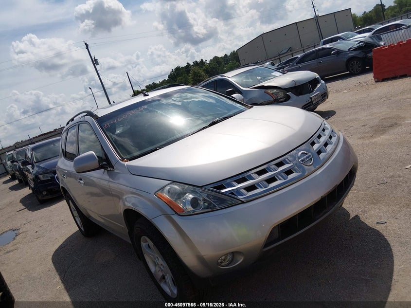 2003 NISSAN MURANO auction photo 1