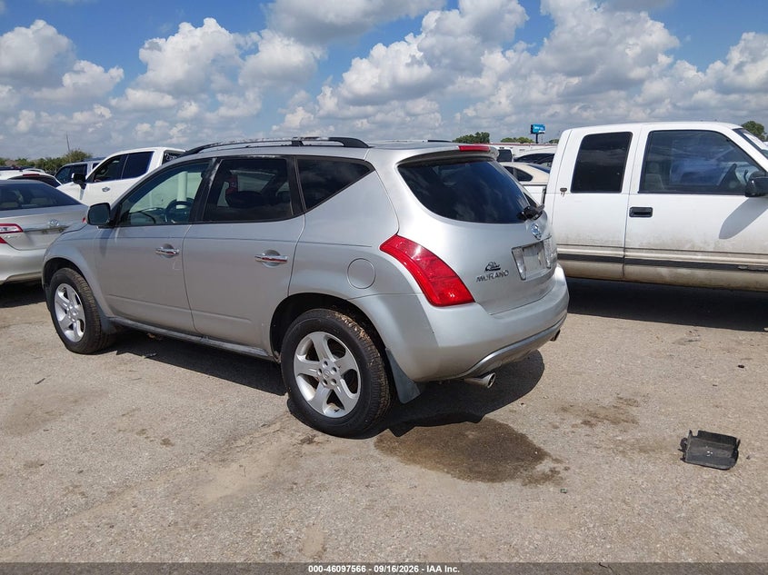 2003 NISSAN MURANO auction photo 3