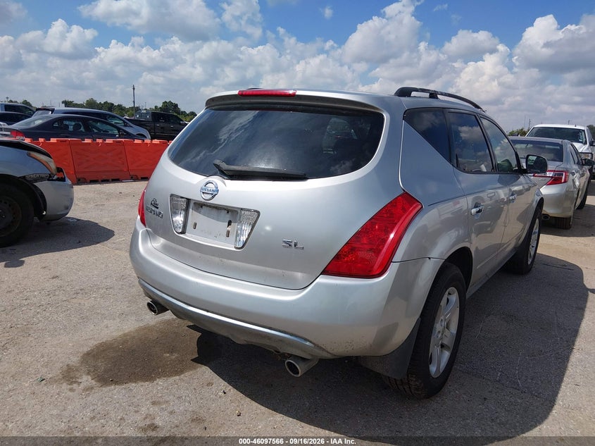 2003 NISSAN MURANO auction photo 4