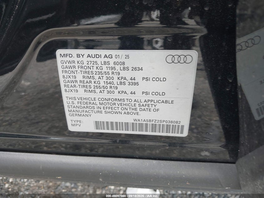 2025 AUDI Q4 E-TRON PREMIUM 45 RWD · Фото 9