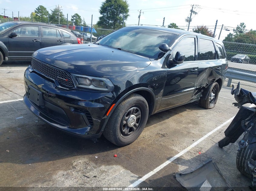 Vin: 1c4rdjfg7pc597677, lot: 46597244, dodge durango pursuit awd 20232