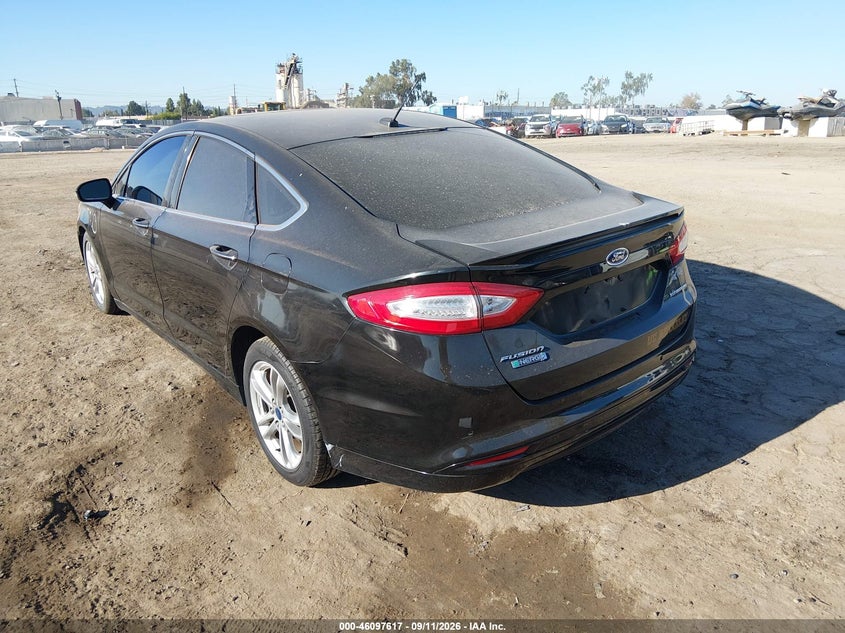 2016 FORD FUSION ENERGI auction photo 3