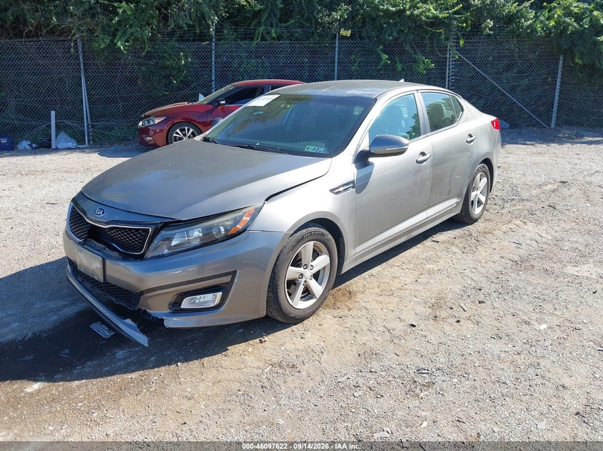 Vin: 5xxgm4a73fg476322, lot: 46597280, kia optima lx 20152