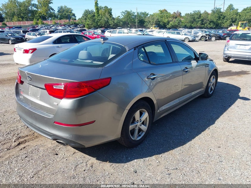 Vin: 5xxgm4a73fg476322, lot: 46597280, kia optima lx 20154