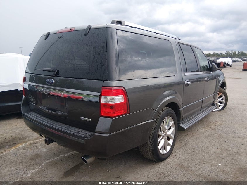 Vin: 1fmjk1kt0hea50354, lot: 46597322, ford expedition el limited 20174