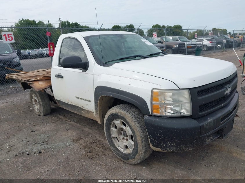 Vin: 1gcnkpex9bz138553, lot: 46597324, chevrolet silverado 1500 work truck 2011 img_1