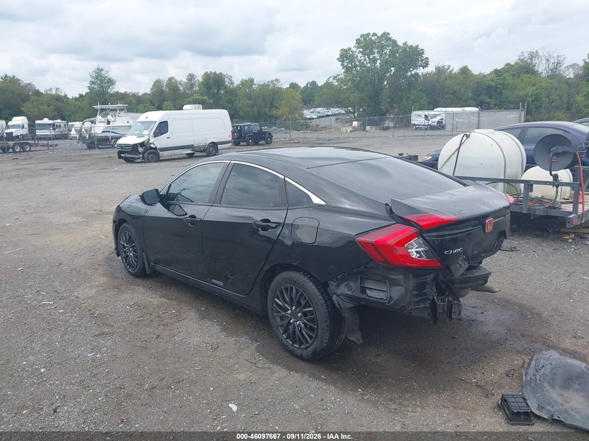 Vin: 2hgfc2f50hh549500, lot: 46597325, honda civic lx 20173