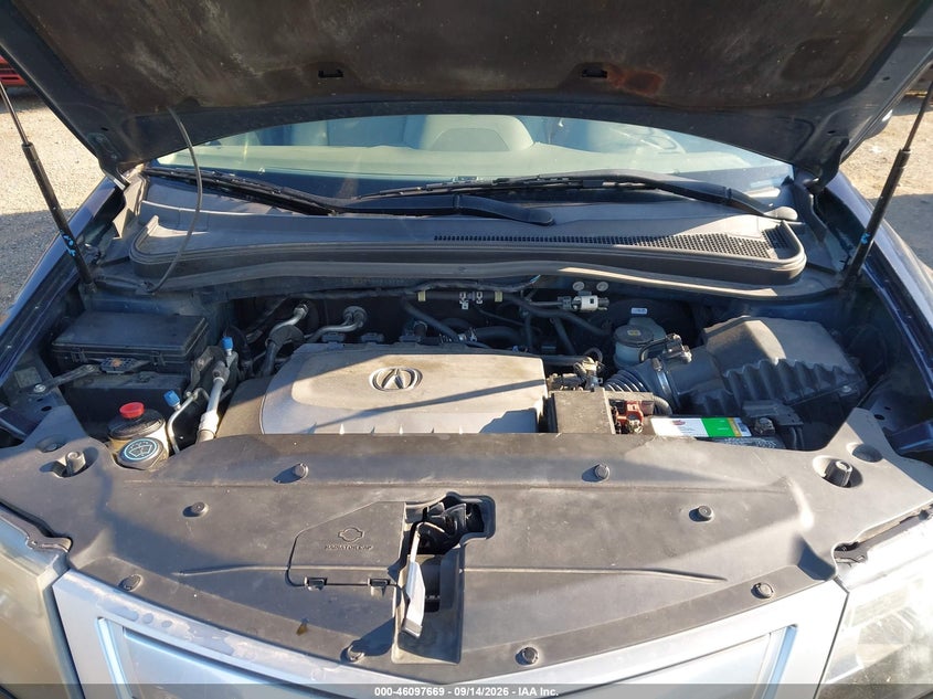 ACURA MDX 2011 VIN 2HNYD2H69BH513588