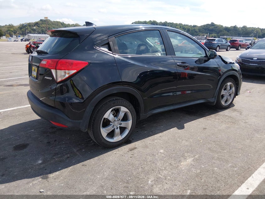 Vin: 3czru6h31mm707618, lot: 46597335, honda hr-v awd lx 20214
