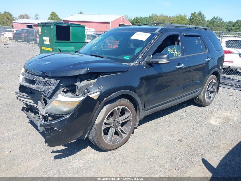 Vin: 1fm5k8gt8egb29211, lot: 46597401, ford explorer sport 20142