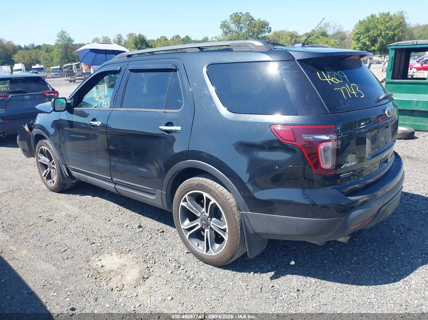 Vin: 1fm5k8gt8egb29211, lot: 46597401, ford explorer sport 20143