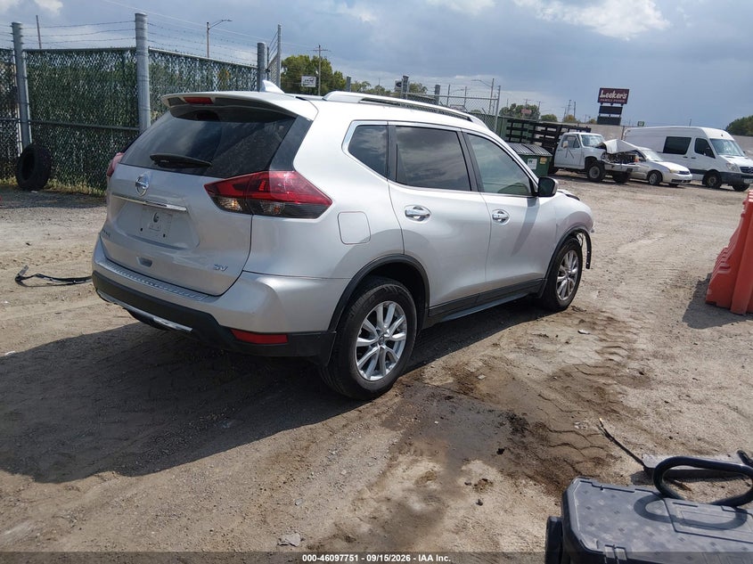 Vin: 5n1at2mt6jc816878, lot: 46597409, nissan rogue sv 20184