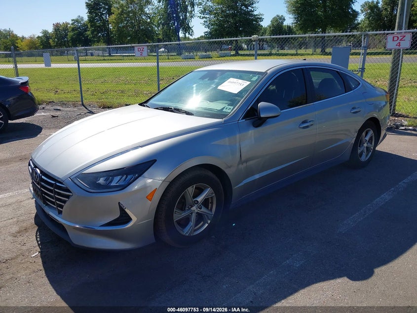 Vin: 5npeg4jaxlh014611, lot: 46597411, hyundai sonata se 20202