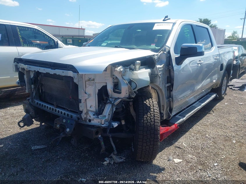 Vin: 1gtu9bed8kz315772, lot: 46597414, gmc sierra 1500 sle 20192