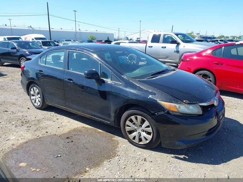 2012 HONDA CIVIC auction photo 1