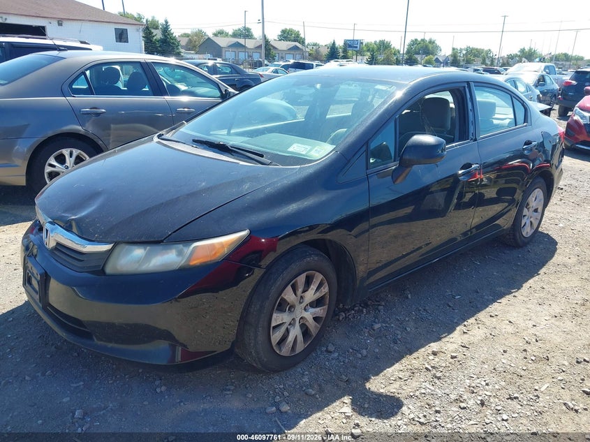 2012 HONDA CIVIC auction photo 2