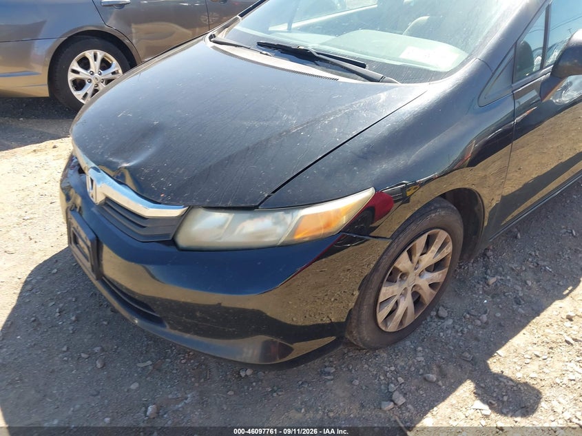 2012 HONDA CIVIC auction photo 6