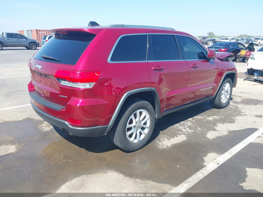 Vin: 1c4rjfag3fc871176, lot: 46597423, jeep grand cherokee laredo 20154
