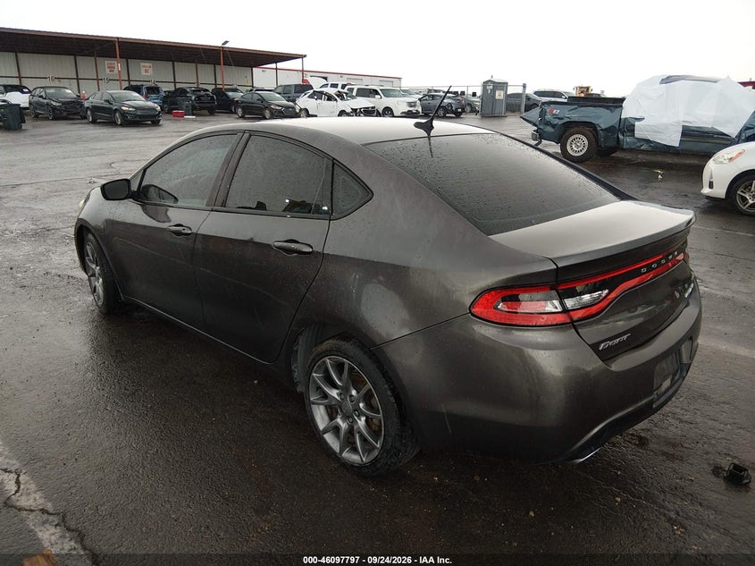 Vin: 1c3cdfbb4fd180995, lot: 46597455, dodge dart sxt 20153