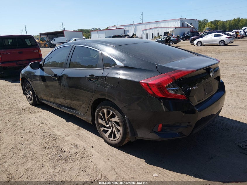 Vin: 19xfc2f74ge224665, lot: 46597463, honda civic ex 20163