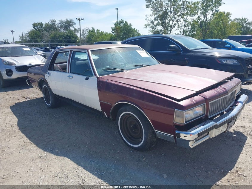 1989 CHEVROLET CAPRICE auction photo 1