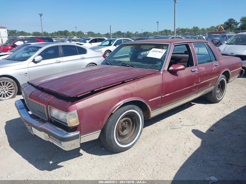 1989 CHEVROLET CAPRICE auction photo 2