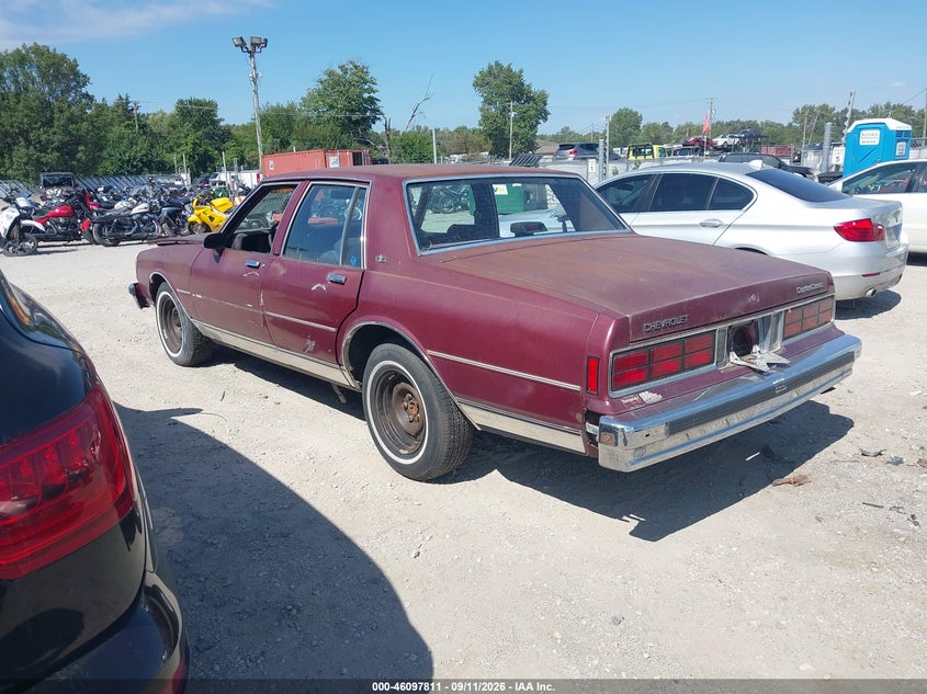 1989 CHEVROLET CAPRICE auction photo 3