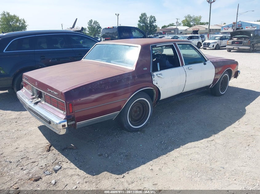 1989 CHEVROLET CAPRICE auction photo 4