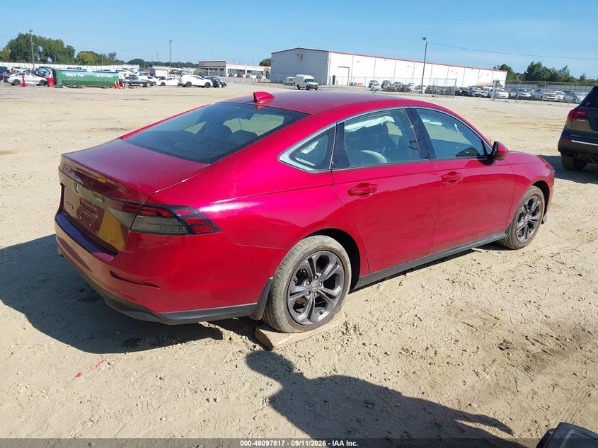 Vin: 1hgcy1f36pa007845, lot: 46597475, honda accord ex 20234