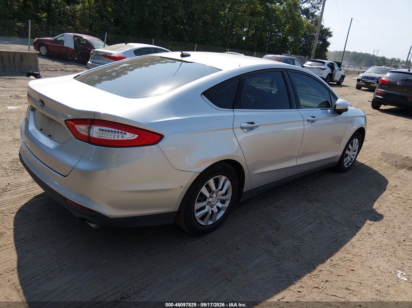 Vin: 1fa6p0g73e5362073, lot: 46597487, ford fusion s 20144