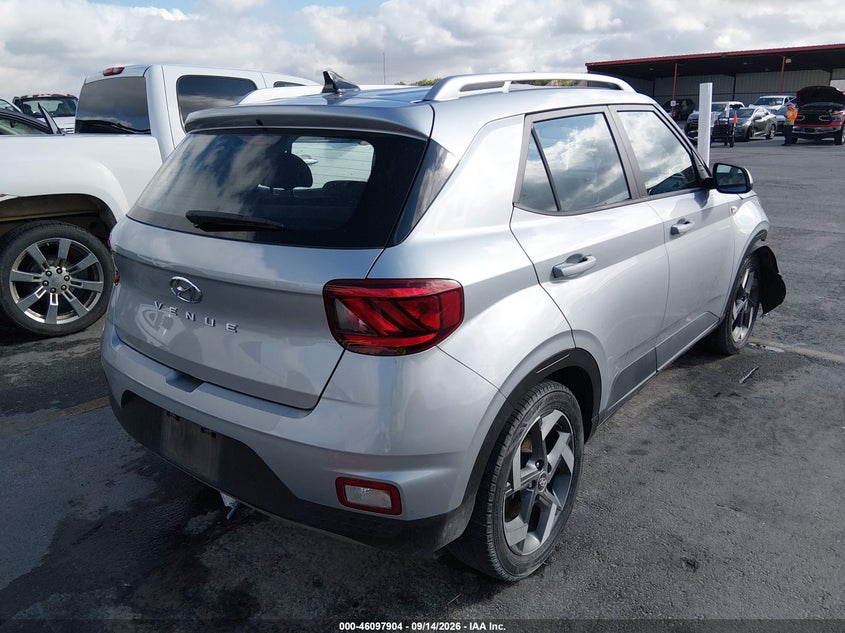 Vin: kmhrc8a36nu140474, lot: 46597562, hyundai venue sel 20224