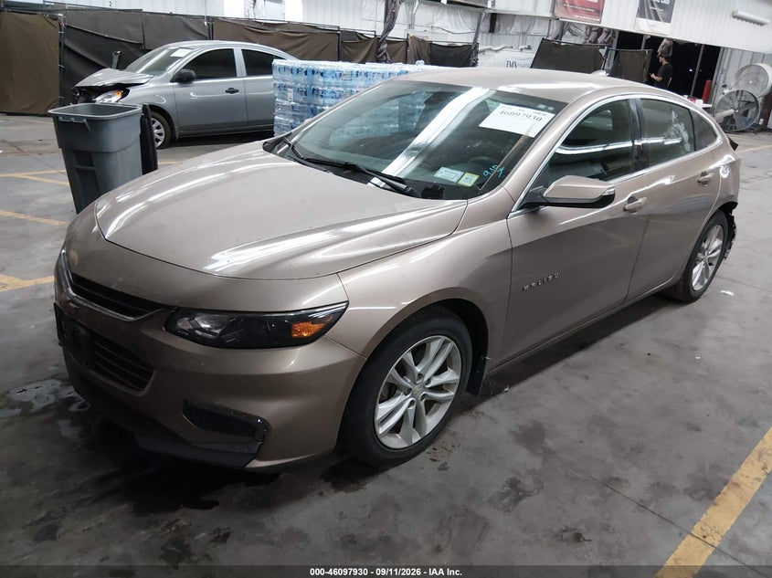 Vin: 1g1zd5st6jf216328, lot: 46597588, chevrolet malibu lt 20182