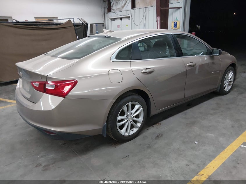 Vin: 1g1zd5st6jf216328, lot: 46597588, chevrolet malibu lt 20184
