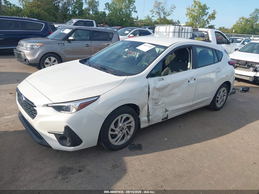 Vin: jf1guabc1r8385105, lot: 46597593, subaru impreza base 5-door 20242