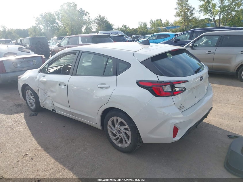 Vin: jf1guabc1r8385105, lot: 46597593, subaru impreza base 5-door 20243