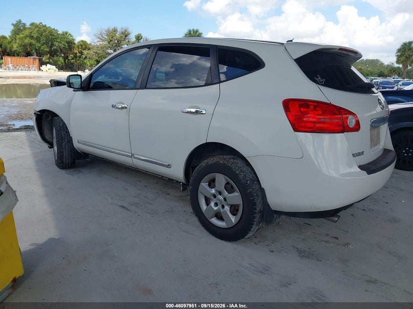 Vin: jn8as5mt8dw533964, lot: 46597609, nissan rogue s 20133