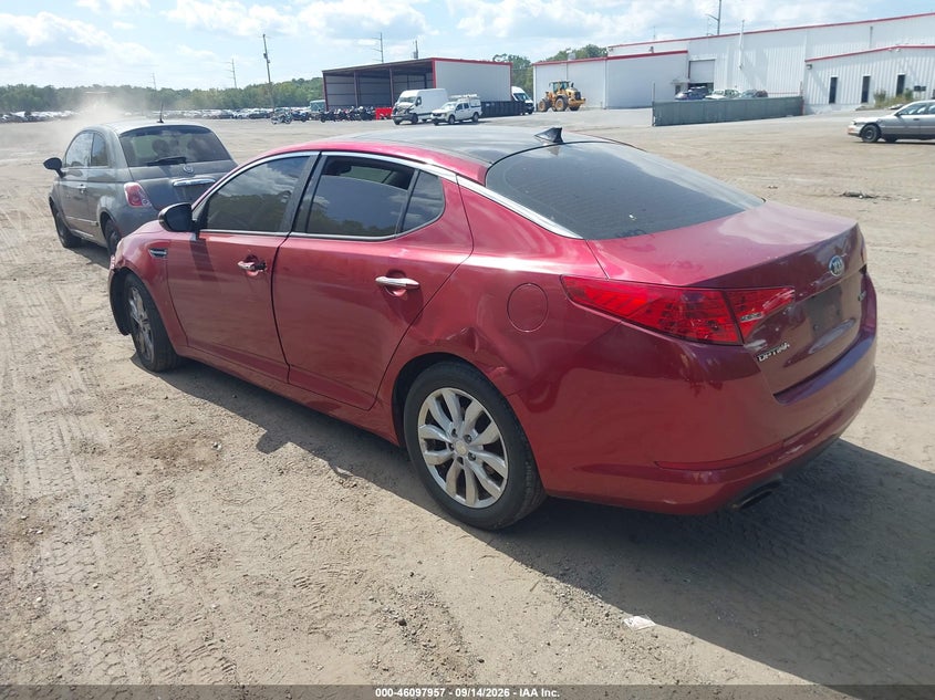 Vin: 5xxgn4a73dg176628, lot: 46597615, kia optima ex 20133